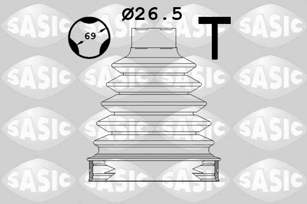 Kit cuffia, Semiasse - 1904017 SASIC