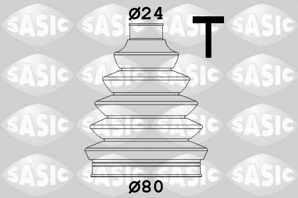 Bellow Set, drive shaft - 1904031 SASIC