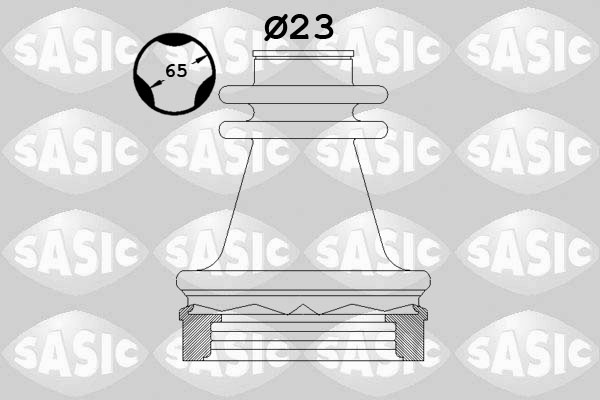 Bellow Set, drive shaft - 1904035 SASIC