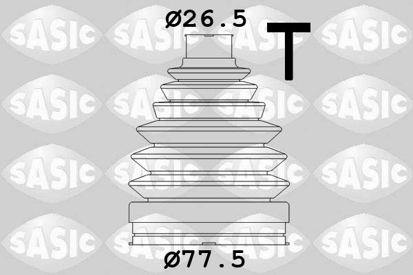 Bellow Set, drive shaft - 1904038 SASIC