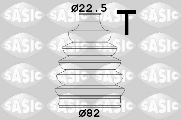 Bellow Set, drive shaft - 1904045 SASIC