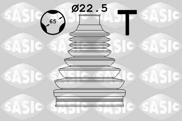 Bellow Set, drive shaft - 1904046 SASIC