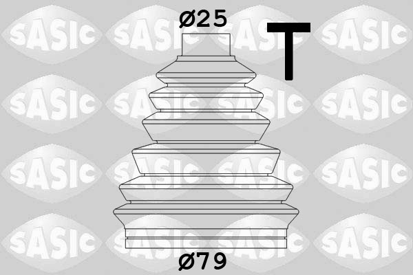 Kit cuffia, Semiasse - 1904049 SASIC