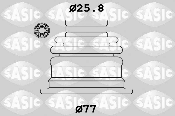 Kit cuffia, Semiasse - 1904052 SASIC