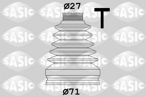 Bellow Set, drive shaft - 1906032 SASIC