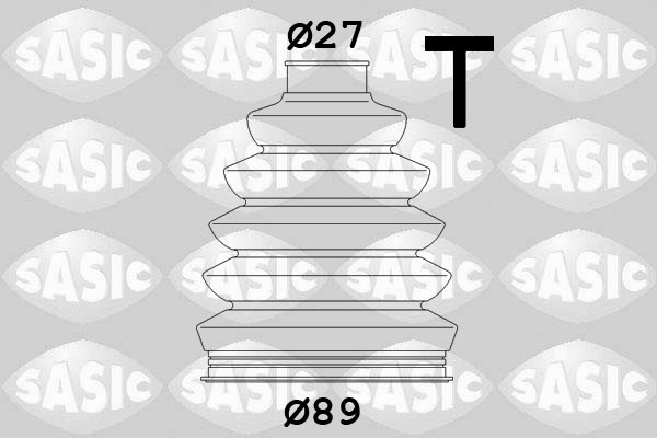 Bellow Set, drive shaft - 1906052 SASIC