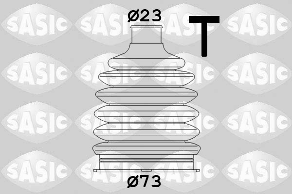 Bellow Set, drive shaft - 1906057 SASIC