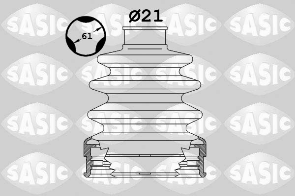 Bellow Set, drive shaft - 1906059 SASIC