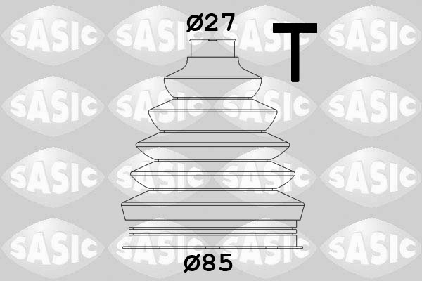 Bellow Set, drive shaft - 1906065 SASIC