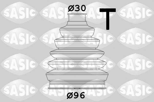 Kit cuffia, Semiasse - 1906071 SASIC