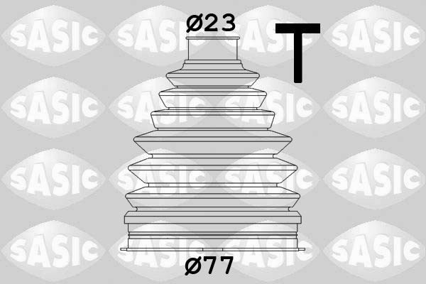 Bellow Set, drive shaft - 1906110 SASIC
