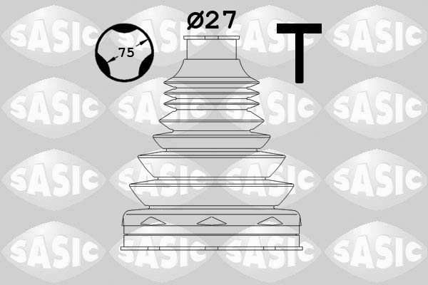 Kit cuffia, Semiasse - 1906123 SASIC