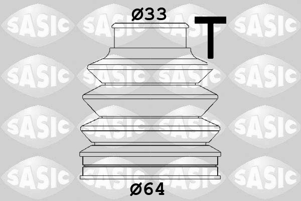 Kit cuffia, Semiasse - 1906140 SASIC