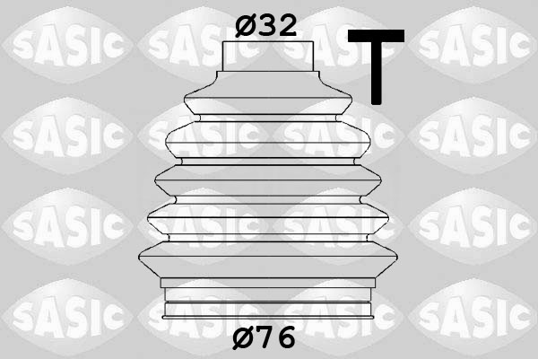 Kit cuffia, Semiasse - 1906143 SASIC