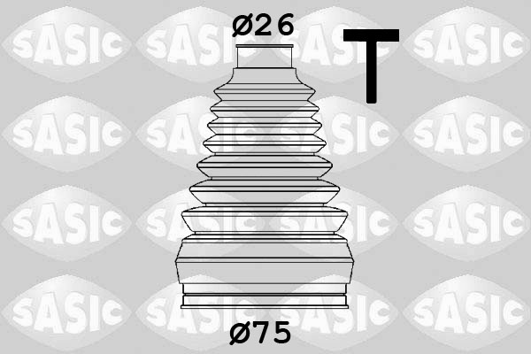 Kit cuffia, Semiasse - 1906147 SASIC