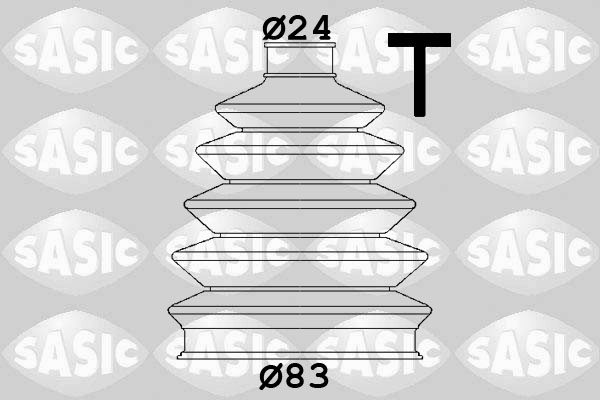 Kit cuffia, Semiasse - 1906161 SASIC