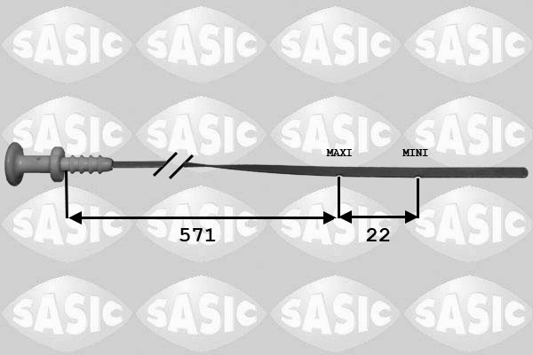 Oil Dipstick - 1940011 SASIC