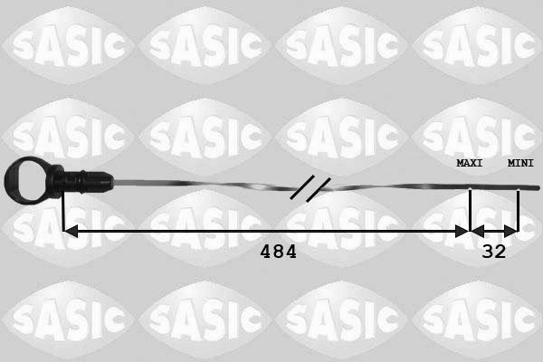 Oil Dipstick - 1940016 SASIC