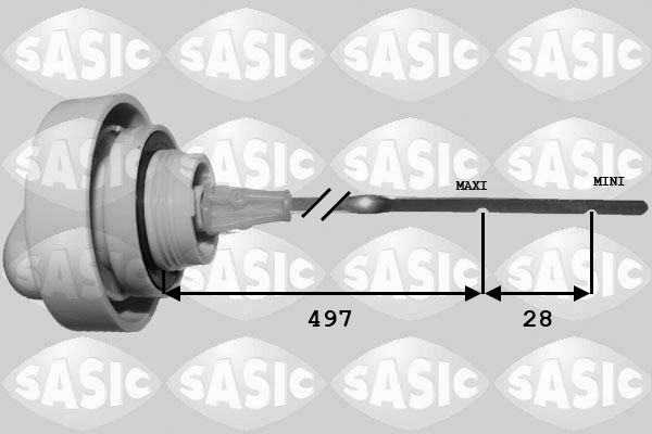 Oil Dipstick - 1944002 SASIC