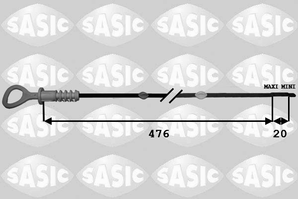 Oil Dipstick - 1946004 SASIC