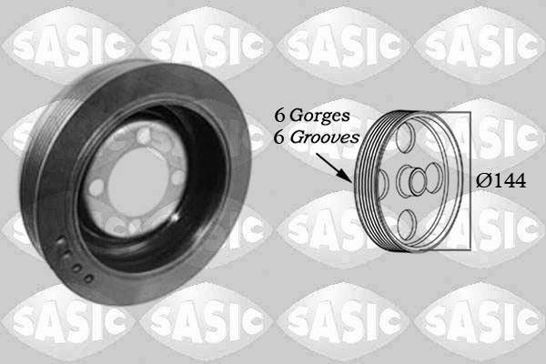 Belt Pulley, crankshaft - 2150032 SASIC