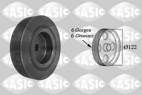 Puleggia cinghia, Albero a gomiti - 2154010 SASIC