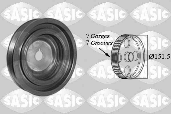 Puleggia cinghia, Albero a gomiti - 2154022 SASIC
