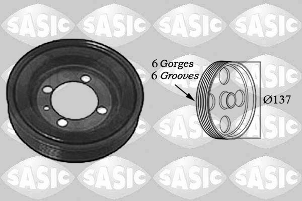 Puleggia cinghia, Albero a gomiti - 2156015 SASIC