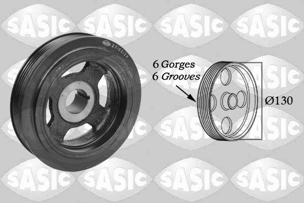 Puleggia cinghia, Albero a gomiti - 2156049 SASIC