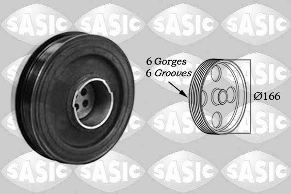 Puleggia cinghia, Albero a gomiti - 2156054 SASIC