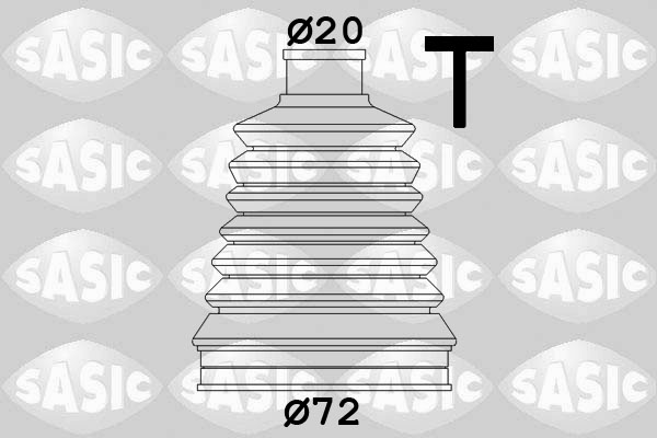 Bellow Set, drive shaft - 2933083 SASIC