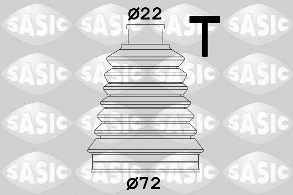 Kit cuffia, Semiasse - 2933123 SASIC
