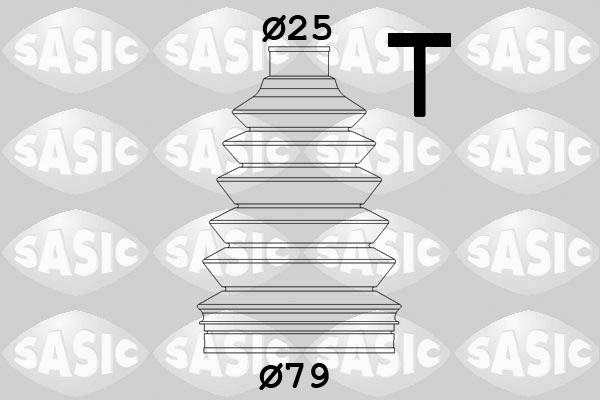 Bellow Set, drive shaft - 2933193 SASIC