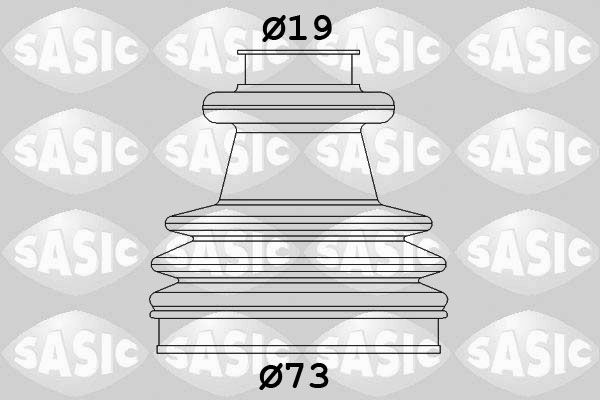 Bellow Set, drive shaft - 2933813 SASIC