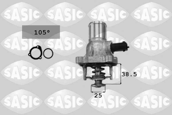 Thermostat, coolant - 3306054 SASIC