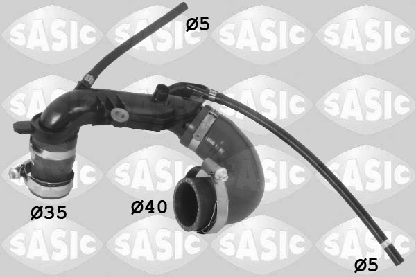 Charger Air Hose - 3334001 SASIC