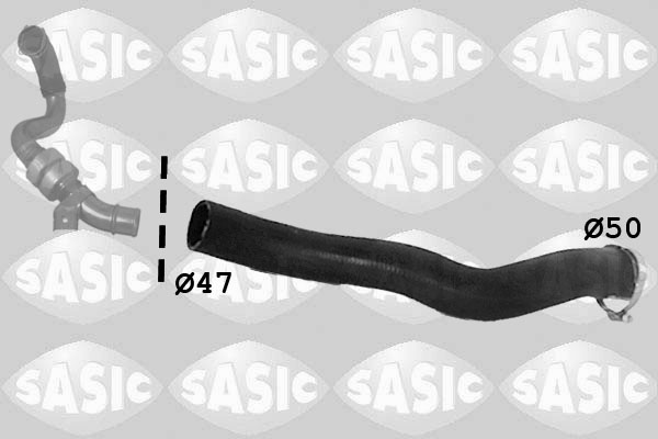 Charger Air Hose - 3334012 SASIC