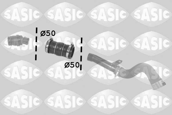 Charger Air Hose - 3334028 SASIC