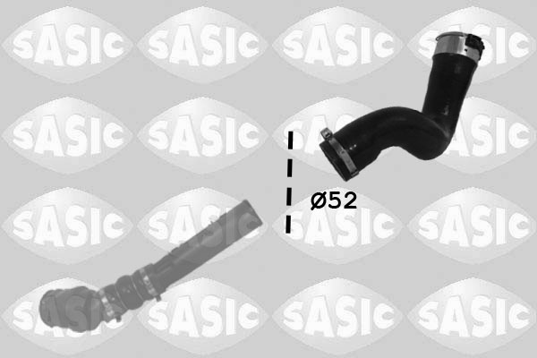 Charger Air Hose - 3334029 SASIC