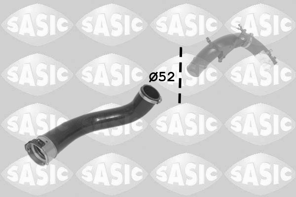 Charger Air Hose - 3334030 SASIC