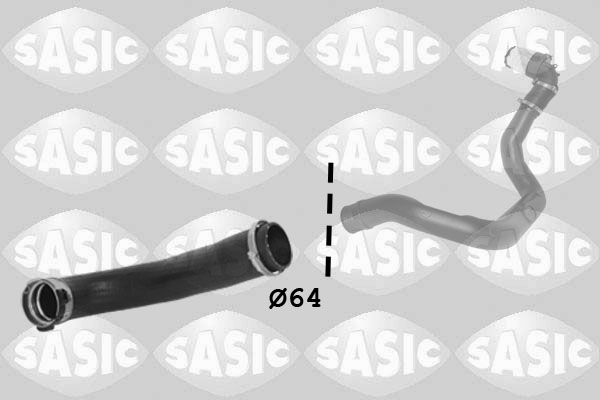 Charger Air Hose - 3334055 SASIC