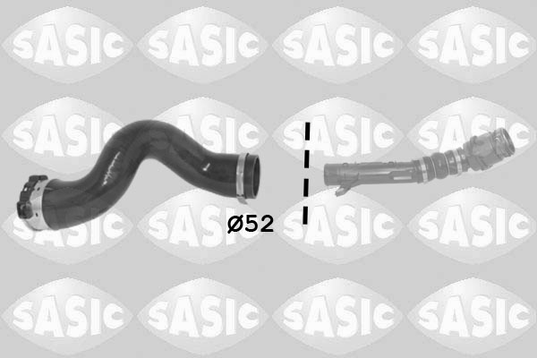 Charger Air Hose - 3334058 SASIC