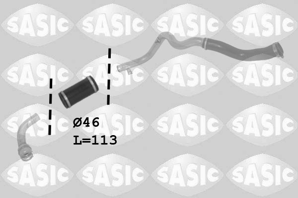 Flessibile aria alimentazione - 3334062 SASIC