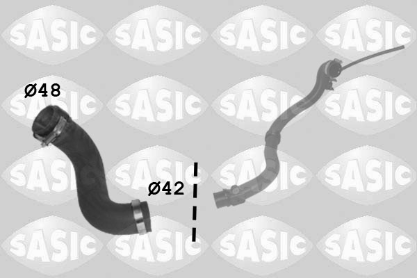 Flessibile aria alimentazione - 3334065 SASIC