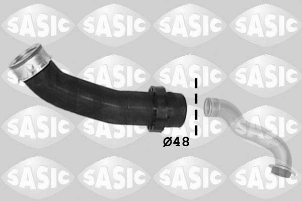 Charger Air Hose - 3336020 SASIC