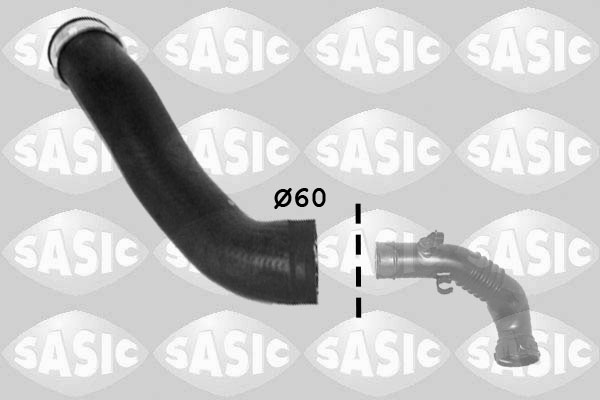 Charger Air Hose - 3336027 SASIC