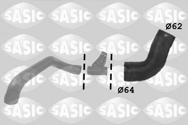 Charger Air Hose - 3336090 SASIC