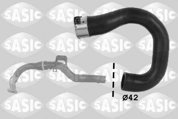 Charger Air Hose - 3336128 SASIC