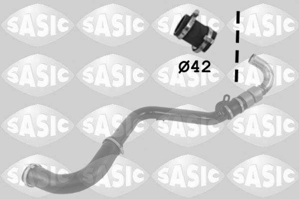 Charger Air Hose - 3336227 SASIC