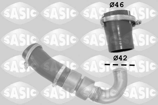 kompresoriaus padavimo žarna - 3336230 SASIC